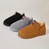 Samtverdickte Oberbekleidung Schneestiefel Dicke Unterseite Home Casual M Baumwollschuhe